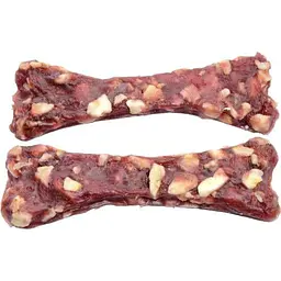 Ласощі для собак Yalute Bone Shape of Duck and Banana, качка та банан, 100 г - мініатюра 3