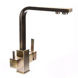 Змішувач для кухні під осмос Globus Lux LAZER GLLR-0111-9-BRONZE - мініатюра 3