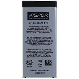 Акумулятор Aspor EB-BA710ABE для Samsung A710/A7 2016