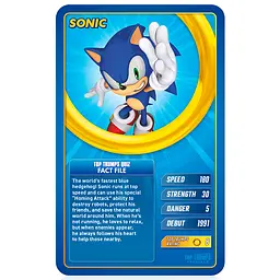 Настільна гра Winning Moves Sonic Top Trumps Card Game EN - мініатюра 3
