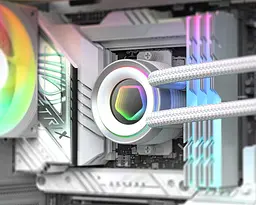 СВО ID-Cooling FX240 INF White (FX240 INF WHITE) - мініатюра 7