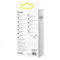 Кабель Baseus Jelly Liquid Silica Gel Fast Charging Data Cable Data Type-C to Lightning 20W 2m CAGD020101 Black - мініатюра 2