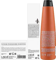 Набір по догляду за волоссям Lakme K.Therapy Bio Argan Consumer Pac: Bio Argan Shampoo, 300 мл + Bio Argan Oil Mask, 250 мл + Bio Argan Oil, 125 мл - мініатюра 3
