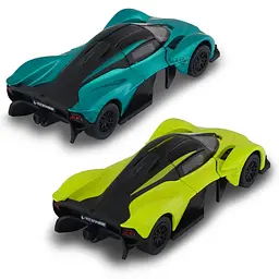 Автомодель TechnoDrive Aston Martin Valkyrie 2024 зелений жовтий (250951) - мініатюра 6
