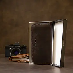 Жіноче шкіряне портмоне GRANDE PELLE 10х19,5х2 см acs0018758 - мініатюра 8