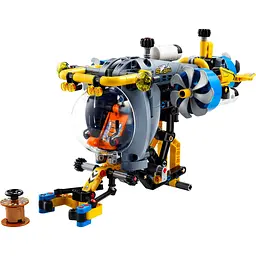 Конструктор LEGO Technic Глибоководний дослідницький підводний човен 413 деталей (42201) - мініатюра 3