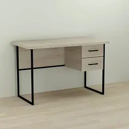 Комп'ютерний стіл Ferrum-decor Таккота 76x120x60 чорний ДСП Дуб Сонома 32мм (FRD-101922)