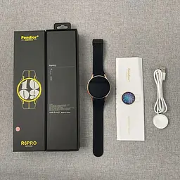 Смарт-годинник Fendior R6 Pro Amoled Black - мініатюра 3