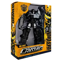Дитяча іграшка Трансформер W8840(Black) пластик, робот 19 см+танк