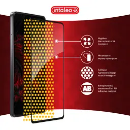Скло захисне Intaleo Full Glue Moto G75 Black (1283126607400) - мініатюра 7