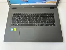 Ноутбук Acer Aspire E5-773G 17.3" (i3-6100U / 8GB / SSD+HDD / GeForce 940M 2GB) б/в - мініатюра 3