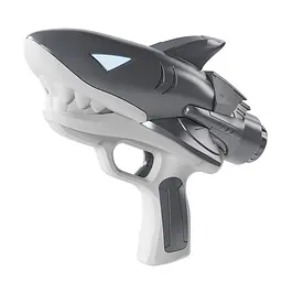 Водяний акумуляторний пістолет Shark Water Gun 185-68 (300ml) with lithium battery Grey