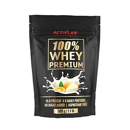 Протеїн 100% Whey Premium, 500 грам Чізкейк з апельсином ActivLab fit0022312 - мініатюра 1
