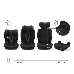 Автокрісло Kinderkraft Comfort Up 2 Plus i-Size Black (KCCOUP02BLKPL00) - мініатюра 9