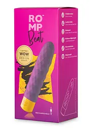 Вібратор Romp Beat Bullet 15 см фіолетовий - мініатюра 2