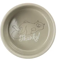 Миска Trixie Thanks for Service для котів, керамічна, 11 см, 300 мл - мініатюра 2