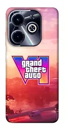 TPU чохол Demsky GTA VI Vice City для Infinix Hot 40i