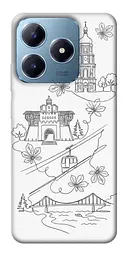 TPU чохол Demsky Kyiv spirit для Realme C63 4G