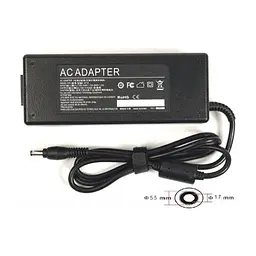Блок живлення до ноутбуку PowerPlant ACER 220V, 19V 120W 6.32A (5.5*1.7) (AC120F5517)