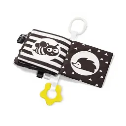 Розвиваюча м'яка книжка BabyOno Black&White - мініатюра 3