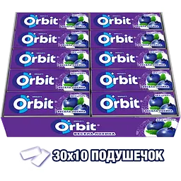 Гумка жувальна Orbit Весела лохина драже 14 г (708298) - мініатюра 6