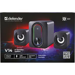 Акустична система 2.1 Defender V14 11Вт, Bluetooth, USB - мініатюра 6