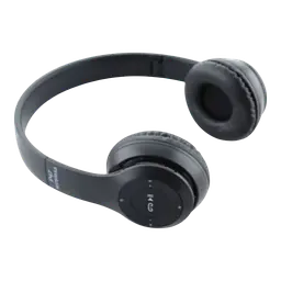 Бездротові навушники P-47 Bluetooth + MicroSD + FM Радіо чорні