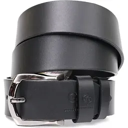 Шкіряний чоловічий ремінь GRANDE PELLE 3,8х120 см acs0026887