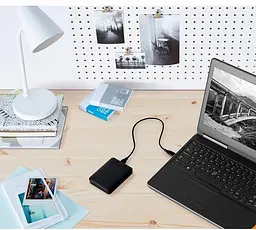 Зовнішній жорсткий диск WD портативний Elements Portable 1 TB (WDBU6Y0010BBK-WESN) - мініатюра 8