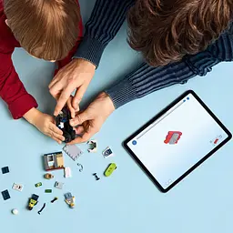 Конструктор LEGO City Переслідування на поліцейському мотоциклі 65 деталей (60455) - мініатюра 13