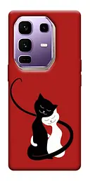 TPU чохол Demsky Закохані коти для Infinix Note 50 Pro+