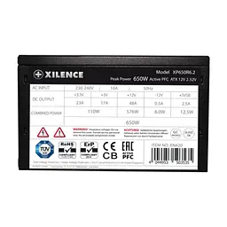 Блок живлення Xilence 650W (XP650R6.2) - мініатюра 7
