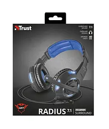 Гарнітура ігрова Trust GXT 350 Radius 7.1 Surround USB BLACK (22052_Trust) - мініатюра 9
