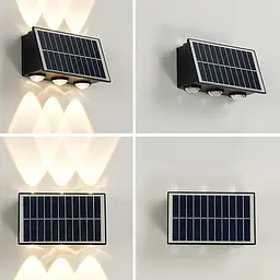 Світильник Sun Lamp вуличний садово-парковий фасадний світлодіодний на сонячній батареї 5LED - мініатюра 5