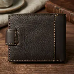 Портмоне чоловіче з орлом 20231 Vintage коричневе - мініатюра 4