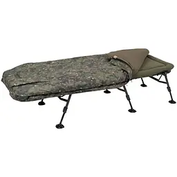 Розкладачка Trakker RLX 6 Camo Bed System 200x74 регулювання ноги 38-50 cm 13.1 kg - мініатюра 2