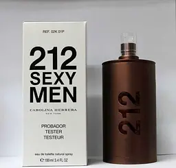 Оригінал Carolina Herrera 212 Sexy Men 100 мл ТЕСТЕР туалетна вода