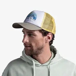 Кепка Buff Trucker Cap, Shira Multi L/XL Білий-Зелений - мініатюра 2