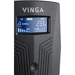 Пристрій безперебійного живлення Vinga LCD 1500VA plastic case (VPC-1500P) - мініатюра 3