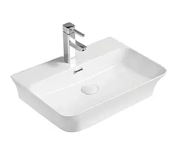 Раковина накладна Mixxus Premium Bevel-0202 з переливом (MP6481)