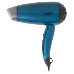 Фен компактный Adler AD 2263, 1800 Вт концентратор 2 скорости складная ручка 1 шт. красный (33705-IS)