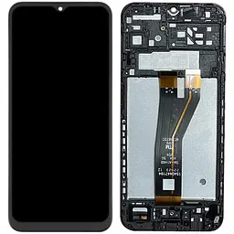 Дисплей Samsung A146B Galaxy A14 5G чорний, з рамкою