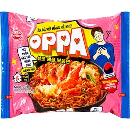 Локшина швидкого приготування Oppa зі смаком морепродуктів і цибулі Otoki 65г - мініатюра 1