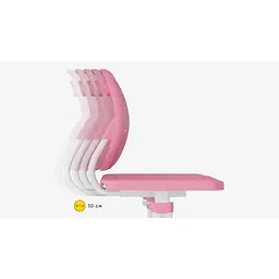 Комплект меблів Evo-kids Evo-17 PN Ergo: стілець+стіл+полиця+лампа (Evo-17 PN Ergo)  - мініатюра 4