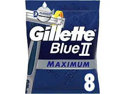 Бритва одноразова GILLETTE 8шт Бритва одноразова Blue 2 Max