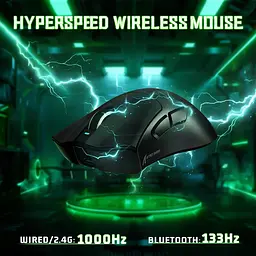 Мишка Attack Shark V3 Ultra-Light, Wireless, PAW3311 сенсор, 25000dpi., 6кн., Black - мініатюра 5