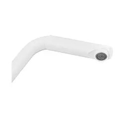 Змішувач для умивальника Plamix Diego-001-G white PM0656, Білий - мініатюра 2