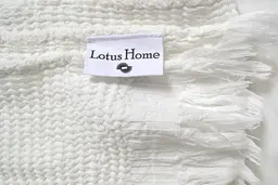 Рушник Lotus Home - Rius off white молочний 90x170 - мініатюра 3