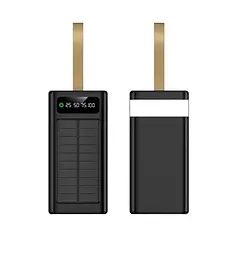 Повербанк Powerbank ACL PW90 30000mAh, SOLAR, TypeC + Lighting, Black - мініатюра 3