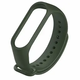 Ремешок для фитнес браслета BeCover Silicone для Xiaomi Mi Band 3/4 Khaki (704649) - миниатюра 3